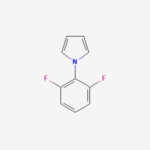 molecular formula C10H7F2N B3031208 1-(2,6-difluorophenyl)-1H-pyrrole CAS No. 195711-23-0