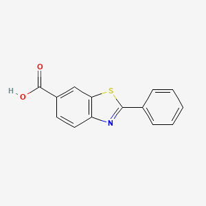 2-Phenyl-1,3-benzothiazole-6-carboxylic acid