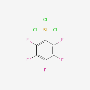 (Trichlorosilyl)pentafluorobenzene