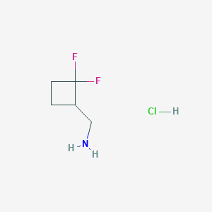 (2,2-Difluorocyclobutyl)methanamine hydrochloride