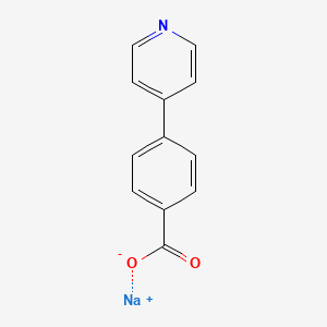 molecular formula C12H8NNaO2 B3031231 钠-4-(吡啶-4-基)苯甲酸盐 CAS No. 207798-97-8
