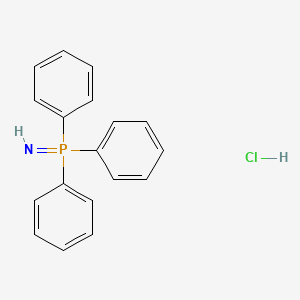 B3031254 Imino(triphenyl)-lambda5-phosphane;hydrochloride CAS No. 21612-82-8
