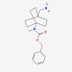 Benzyl 4-(aminomethyl)bicyclo[2.2.2]octan-1-ylmethylcarbamate