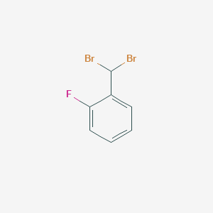 molecular formula C7H5Br2F B3031267 1-(Dibromomethyl)-2-fluorobenzene CAS No. 220141-76-4