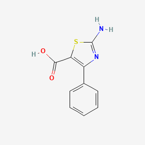 molecular formula C10H8N2O2S B3031286 2-Amino-4-phenylthiazole-5-carboxylic acid CAS No. 228413-61-4