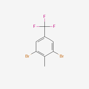 1,3-Dibromo-2-methyl-5-(trifluoromethyl)benzene