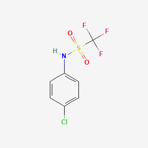 N-(4-Chlorophenyl)-1,1,1-trifluoromethanesulfonamide