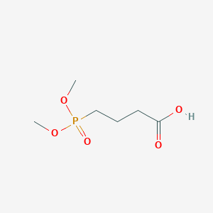 molecular formula C6H13O5P B3031307 Dimethyl(3-carboxypropyl)phosphonate CAS No. 24157-04-8