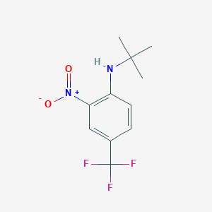 N-tert-butyl-2-nitro-4-(trifluoromethyl)aniline
