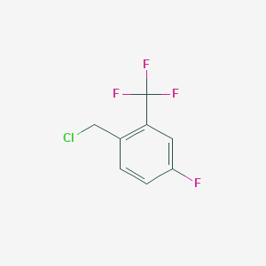 1-(Chloromethyl)-4-fluoro-2-(trifluoromethyl)benzene