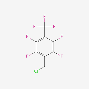 1-(Chloromethyl)-2,3,5,6-tetrafluoro-4-(trifluoromethyl)benzene