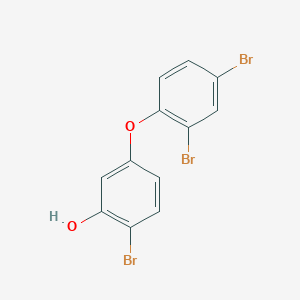 2-Bromo-5-(2,4-dibromophenoxy)phenol