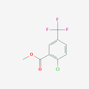 molecular formula C9H6ClF3O2 B3031347 2-氯-5-(三氟甲基)苯甲酸甲酯 CAS No. 26107-79-9