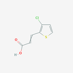 molecular formula C7H5ClO2S B3031348 3-(3-Chloro-2-thienyl)acrylic acid CAS No. 261349-20-6