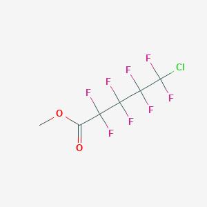 molecular formula C6H3ClF8O2 B3031349 Methyl 5-chlorooctafluoropentanoate CAS No. 261503-67-7