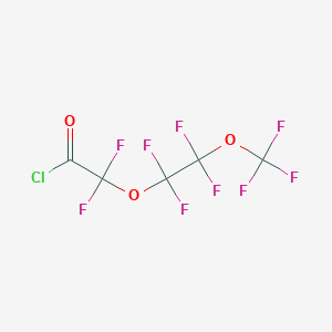 molecular formula C5ClF9O3 B3031350 Nonafluoro-3,6-dioxaheptanoyl chloride CAS No. 261503-81-5
