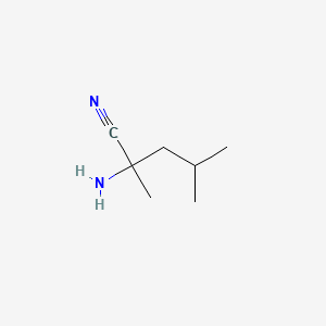 molecular formula C7H14N2 B3031364 2-Amino-2,4-dimethylpentanenitrile CAS No. 26842-43-3