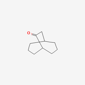 molecular formula C10H16O B3031375 Bicyclo[3.3.2]decan-9-one CAS No. 28054-91-3