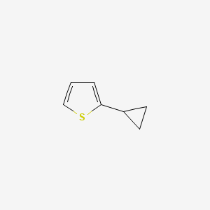 molecular formula C7H8S B3031380 2-Cyclopropylthiophene CAS No. 29481-22-9