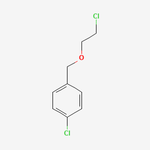 molecular formula C9H10Cl2O B3031384 1-Chloro-4-[(2-chloroethoxy)methyl]benzene CAS No. 29904-52-7