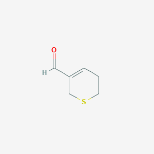 5,6-Dihydro-2h-thiopyran-3-carbaldehyde