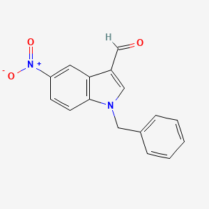 1-Benzyl-5-nitroindole-3-carbaldehyde