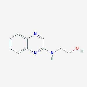 molecular formula C10H11N3O B3031392 2-(Quinoxalin-2-ylamino)ethanol CAS No. 30466-69-4