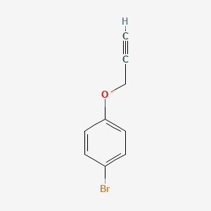 molecular formula C9H7BrO B3031416 1-Bromo-4-(prop-2-yn-1-yloxy)benzene CAS No. 33133-45-8