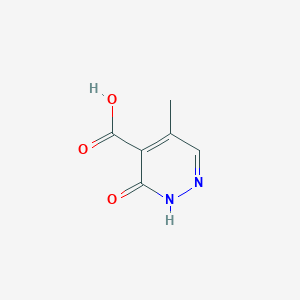 molecular formula C6H6N2O3 B3031431 5-Methyl-3-oxo-2,3-dihydropyridazine-4-carboxylic acid CAS No. 342402-51-1