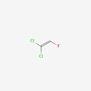 molecular formula C2HCl2F B3031446 Ethene, 1,1-dichloro-2-fluoro- CAS No. 359-02-4