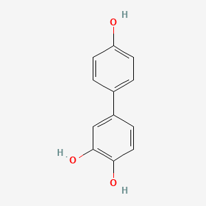 molecular formula C12H10O3 B3031448 3,4,4'-Biphenyltriol CAS No. 3598-29-6