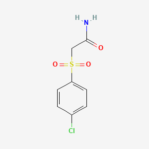 molecular formula C8H8ClNO3S B3031458 2-[(4-Chlorophenyl)sulfonyl]acetamide CAS No. 36967-94-9