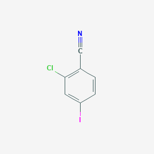 molecular formula C7H3ClIN B3031459 2-Chloro-4-iodobenzonitrile CAS No. 371764-70-4