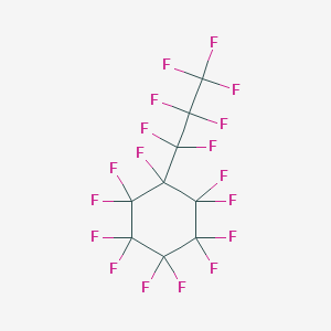 molecular formula C9F18 B3031462 Undecafluoro(heptafluoropropyl)cyclohexane CAS No. 374-59-4