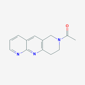 1-(8,9-dihydro-6H-pyrido[4,3-b][1,8]naphthyridin-7-yl)ethanone