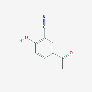 molecular formula C9H7NO2 B3031482 5-Acetyl-2-hydroxybenzonitrile CAS No. 39055-82-8