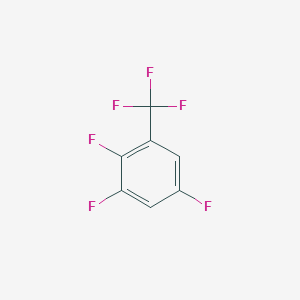 molecular formula C7H2F6 B3031484 2,3,5-Trifluorobenzotrifluoride CAS No. 392-91-6