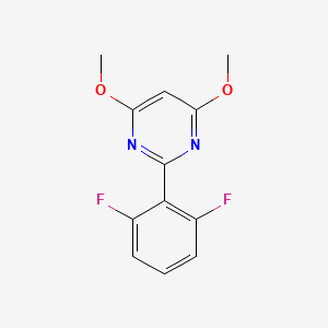 2-(2,6-Difluorophenyl)-4,6-dimethoxypyrimidine
