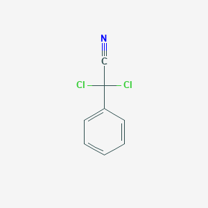 molecular formula C8H5Cl2N B3031502 2,2-Dichloro-2-phenylacetonitrile CAS No. 40626-45-7