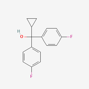 4-Fluoro-alpha-cyclopropyl-alpha-(4-fluorophenyl)-benzylic alcohol