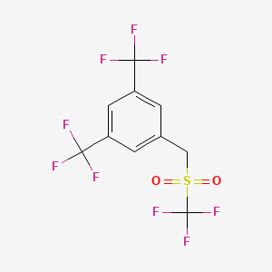 3,5-Bis(trifluoromethyl)phenyl(trifluoromethylsulfonyl)methane