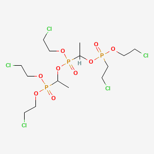 molecular formula C14H28Cl5O9P3 B3031525 PHOSGARD C 22-R CAS No. 4351-70-6