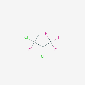 molecular formula C4H4Cl2F4 B3031528 2,3-Dichloro-1,1,1,3-tetrafluorobutane CAS No. 437712-31-7