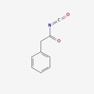 molecular formula C9H7NO2 B3031530 Phenylacetyl isocyanate CAS No. 4461-27-2