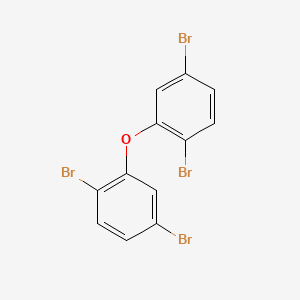 molecular formula C12H6Br4O B3031532 2,2',5,5'-Tetrabromodiphenyl ether CAS No. 446254-24-6