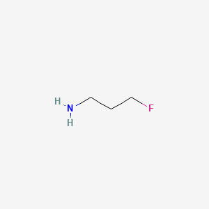 molecular formula C3H8FN B3031539 3-Fluoropropan-1-amine CAS No. 462-41-9