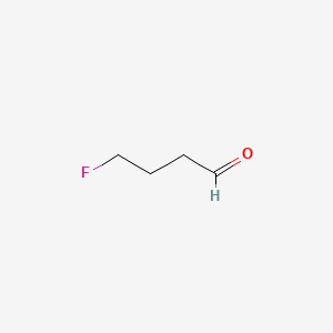 molecular formula C4H7FO B3031540 4-Fluorobutanal CAS No. 462-74-8
