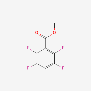 molecular formula C8H4F4O2 B3031542 Methyl 2,3,5,6-tetrafluorobenzoate CAS No. 4707-12-4