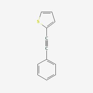 molecular formula C12H8S B3031547 2-(Phenylethynyl)thiophene CAS No. 4805-17-8