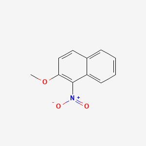 molecular formula C11H9NO3 B3031550 2-Methoxy-1-nitronaphthalene CAS No. 4900-66-7